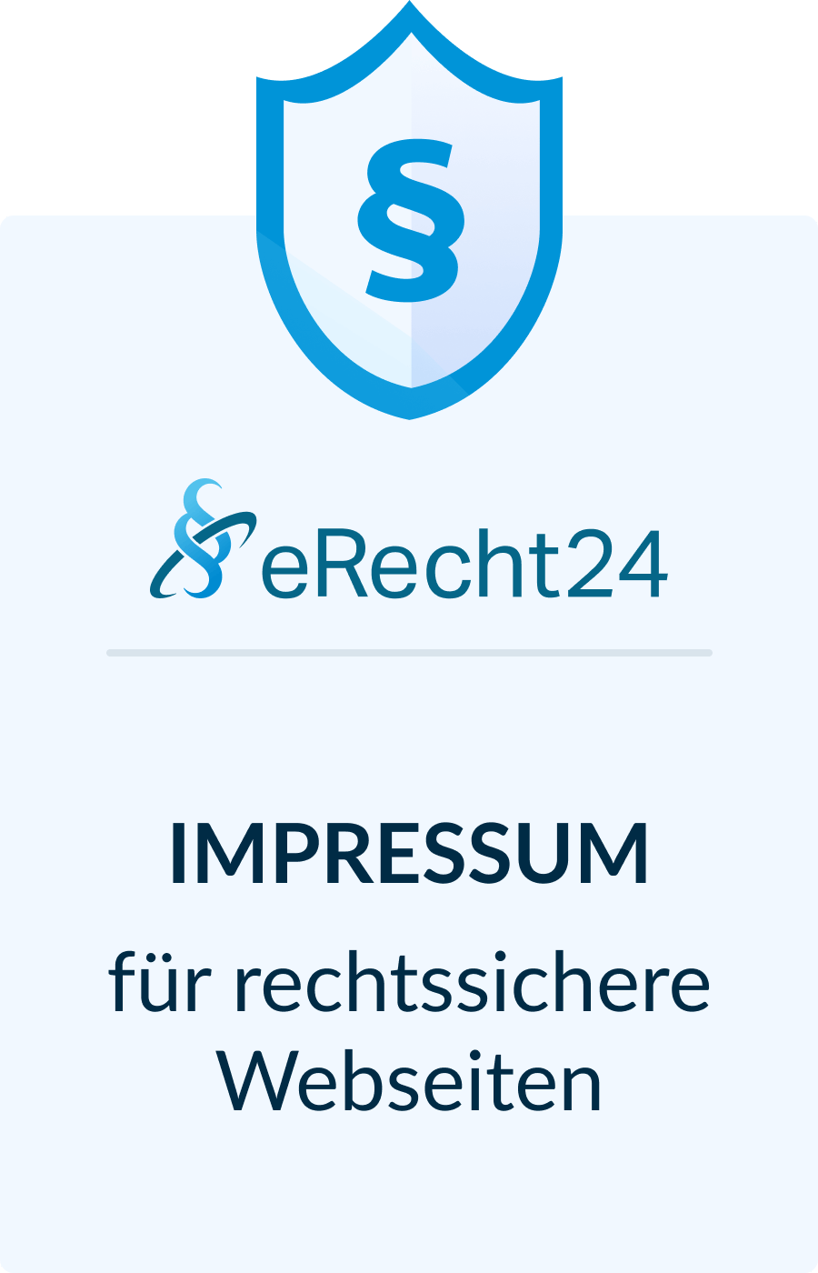 Impressum eRecht24