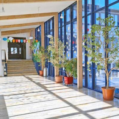 Rundgang 800x500px Verbindungsgang Grund Und Mittelschule